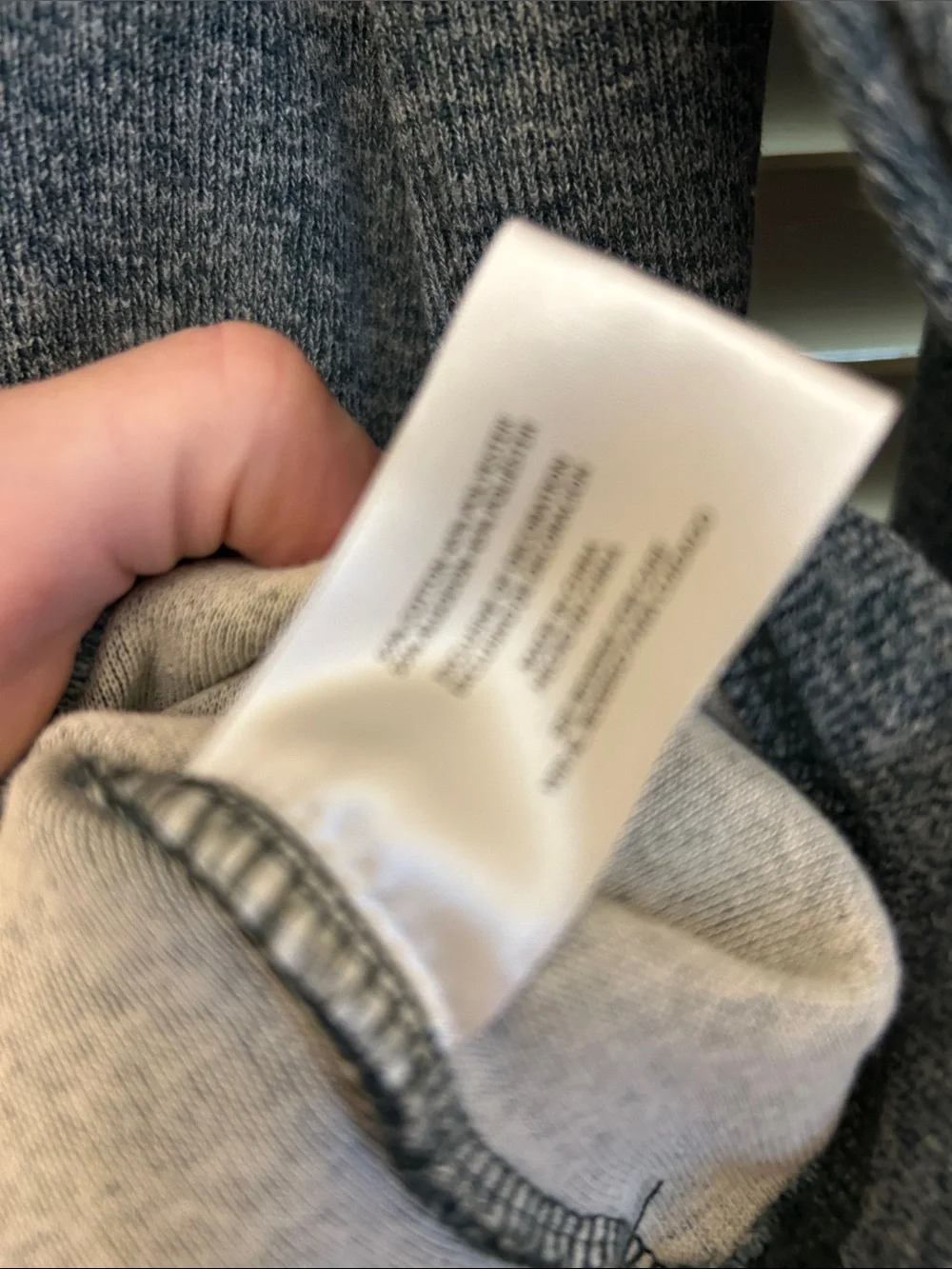 GAP Men's Slate Blue Half-Zip Sweater